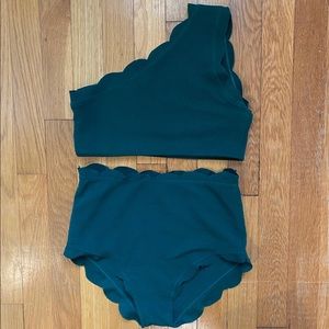 Marysia-Inspired Scalloped Bikini